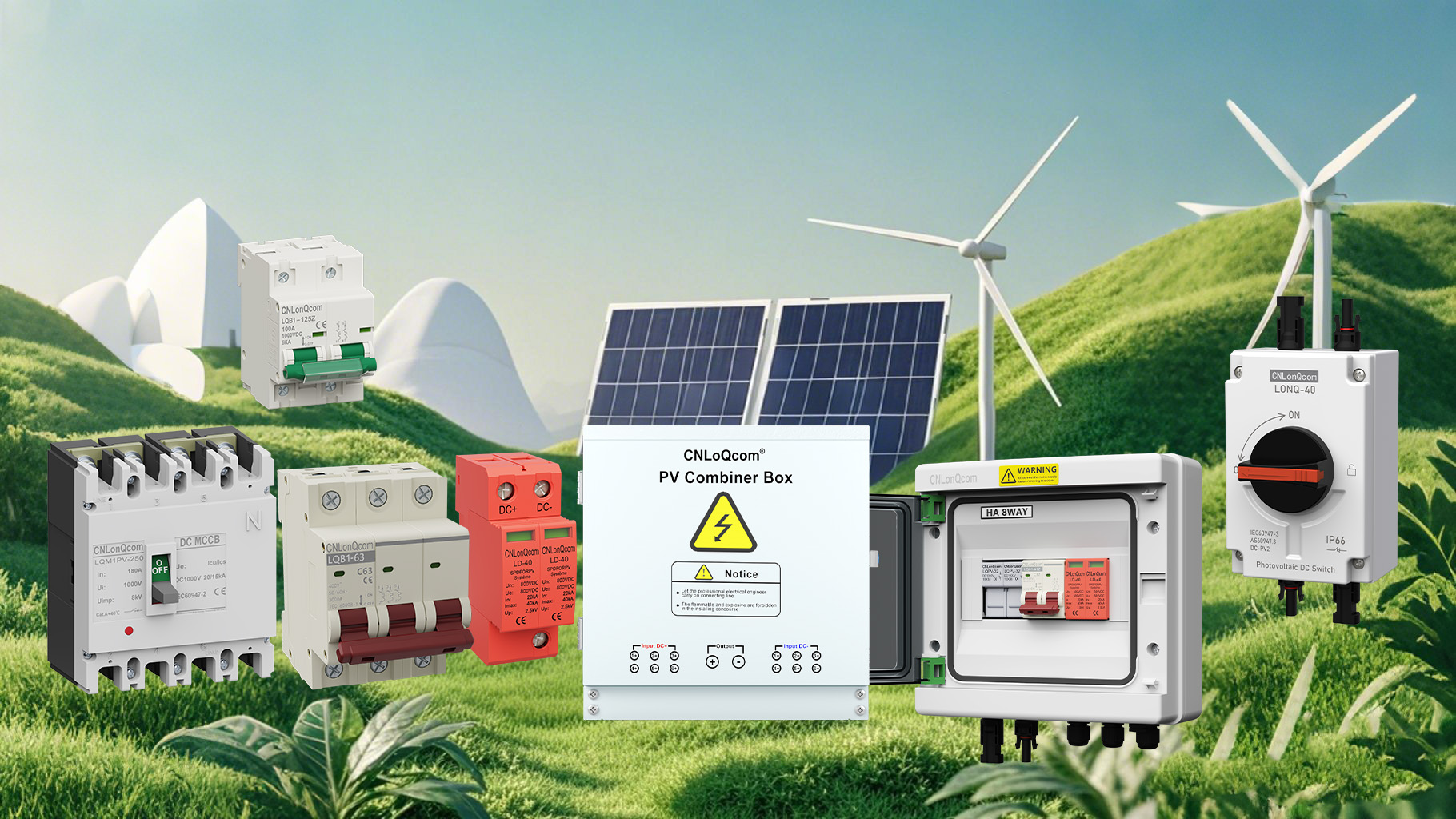 راه حل های الکتریکی کارآمد و قابل اعتماد PV - CNLONQCOM آینده انرژی سبز شما را توانمند می کند