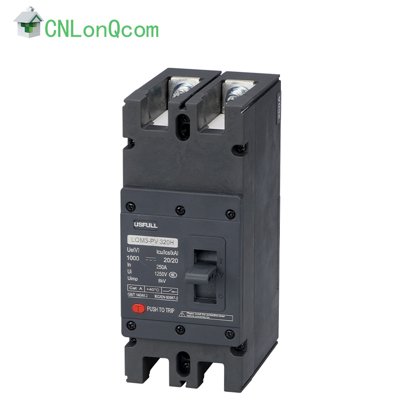 مدار شکن کیس قالب گیری DC LQM3-320