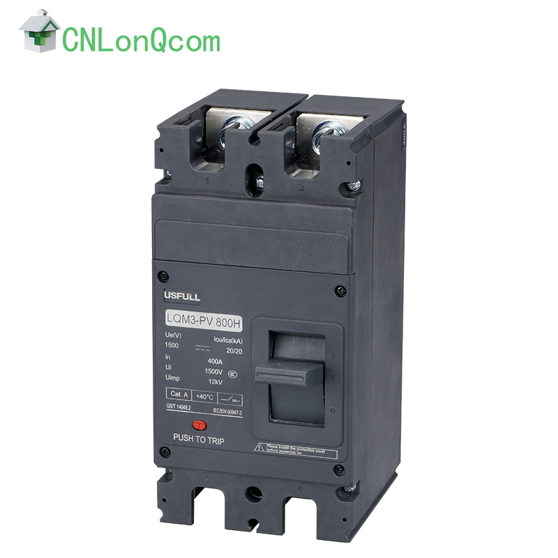 مدار شکن کیس قالب گیری DC LQM3-800