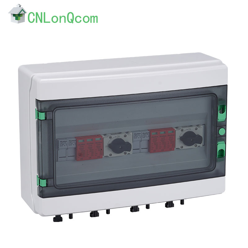 جعبه ترکیبی پلاستیکی DC1000V 2 داخل و 2 بیرون