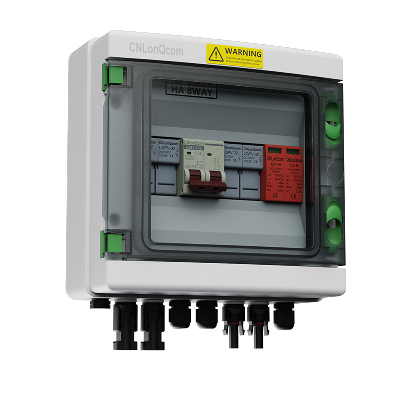 PV Combiner Box 2 در 1 OUT DC500V