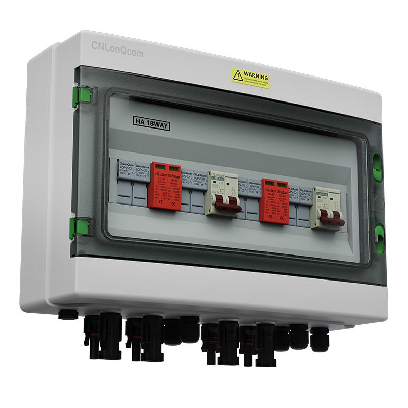 PV Combiner Box 4 در 2 Out DC500V